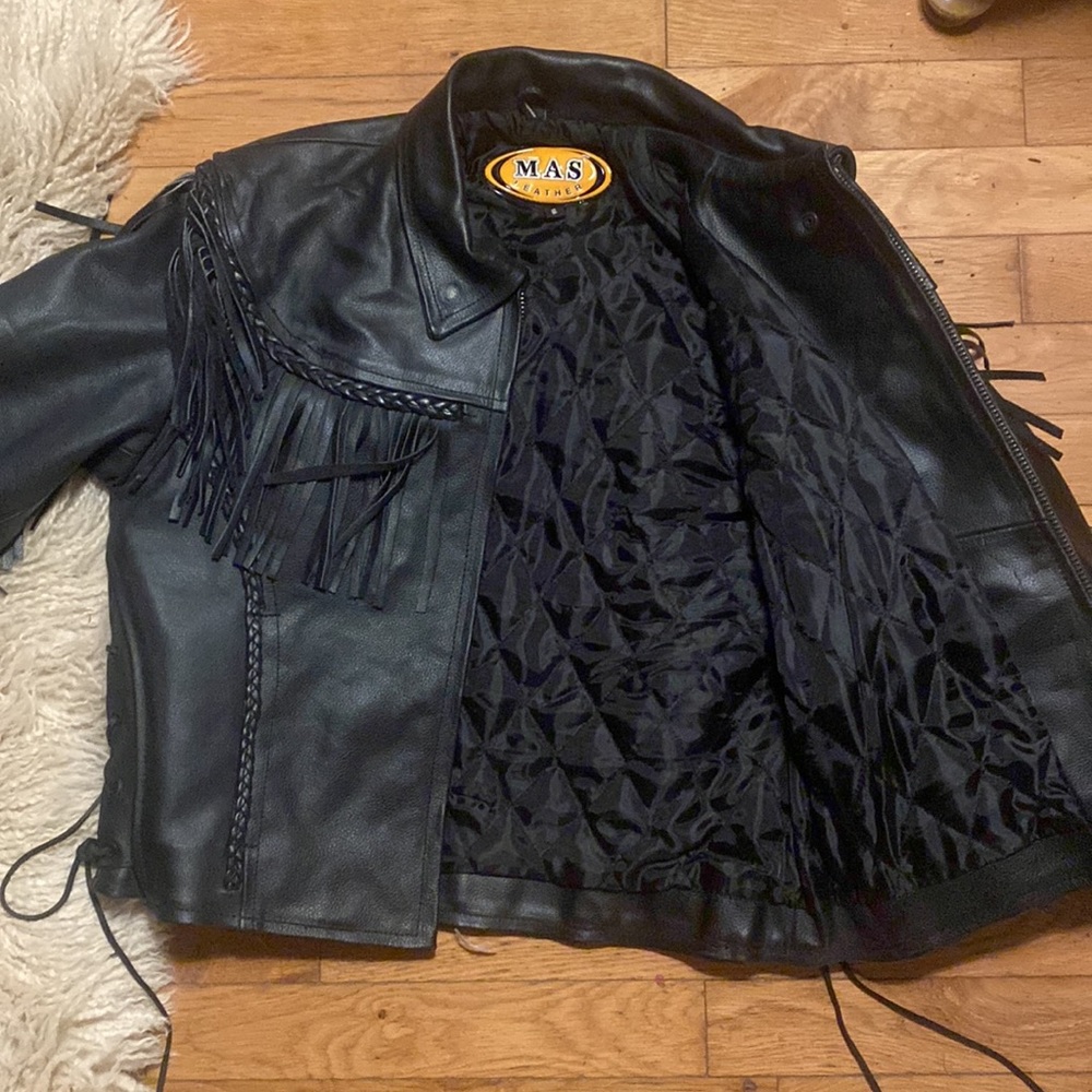 MAS Leather Jacket - Picture 2 of 6